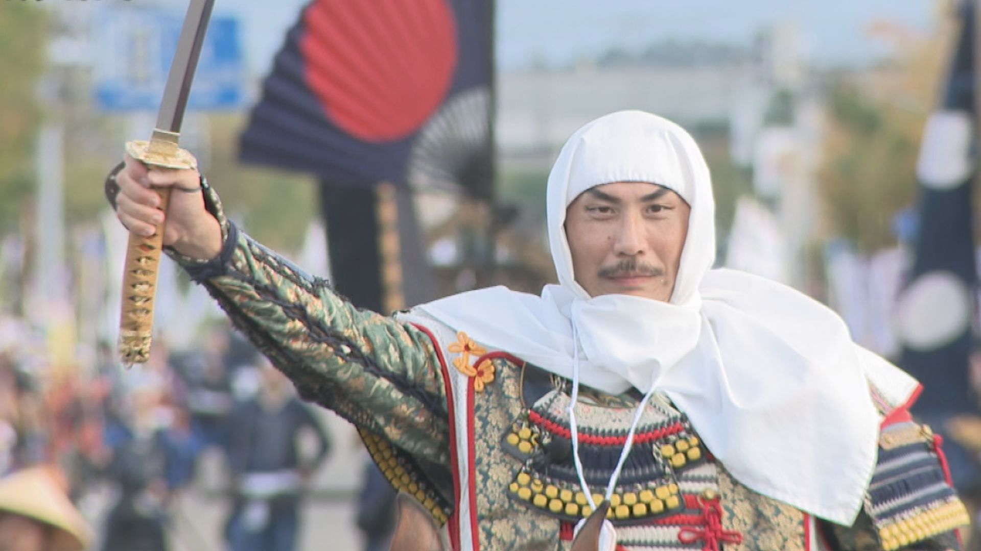 第101回謙信公祭 おもてなし武将隊の謙信公が勇姿披露！