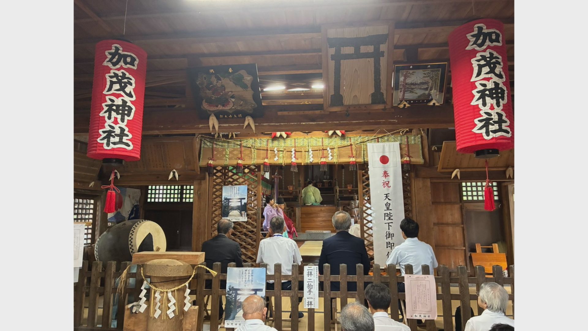 妙高市小出雲の加茂神社 100年以上続く秋季大祭