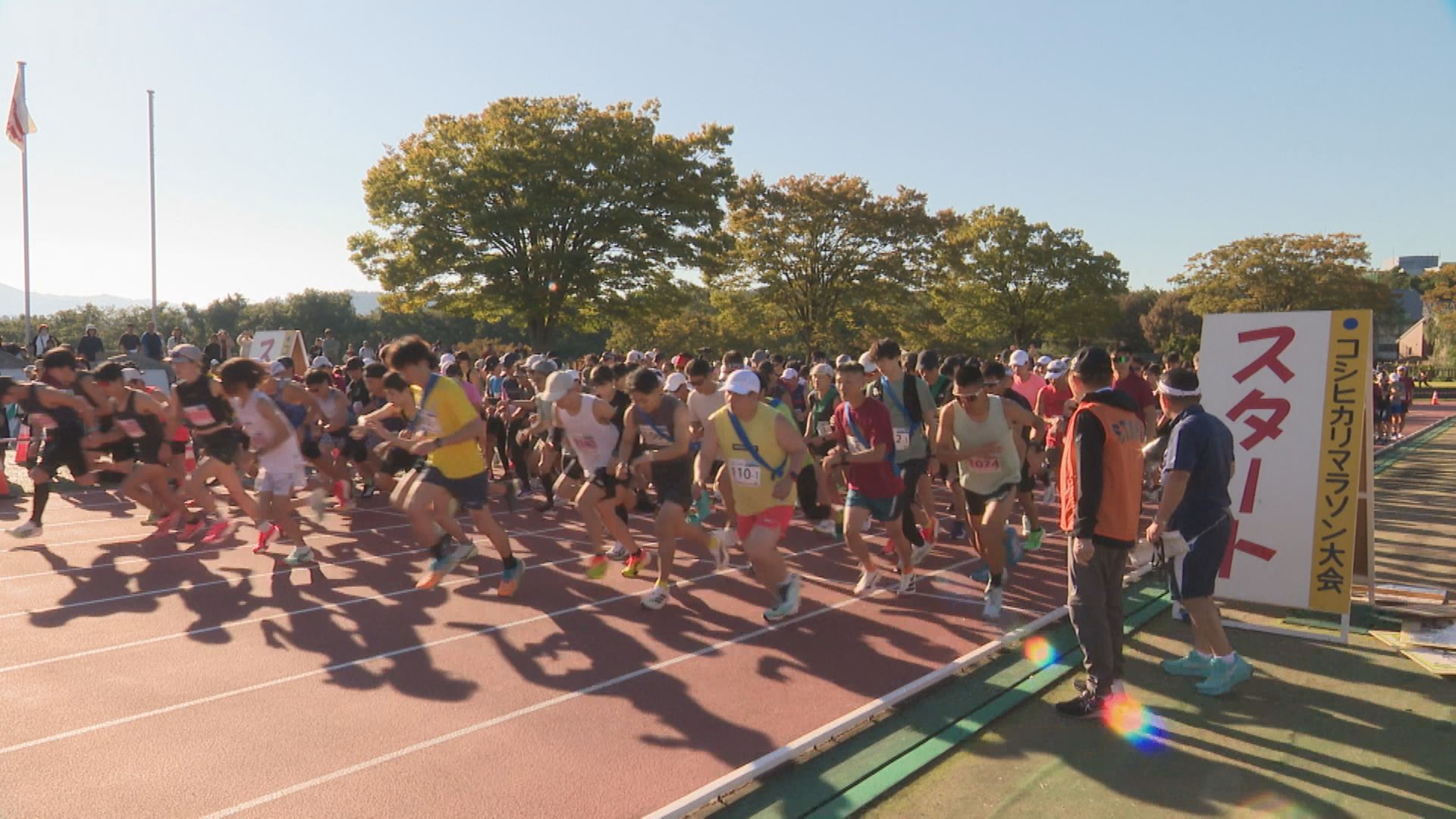 妙高山麓を駆け抜ける！越後妙高コシヒカリマラソン大会